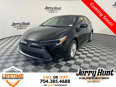 Black 2025 Toyota Corolla Hybrid for sale in Salisbury, NC
