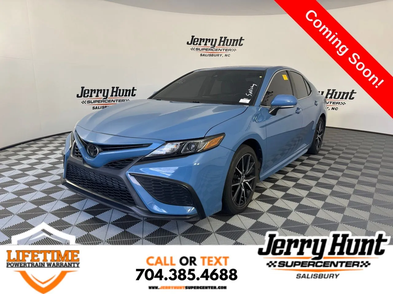 Blue 2023 Toyota Camry SE for sale in Salisbury, NC