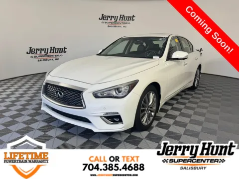 White 2022 INFINITI Q50 LUXE for sale in Salisbury, NC