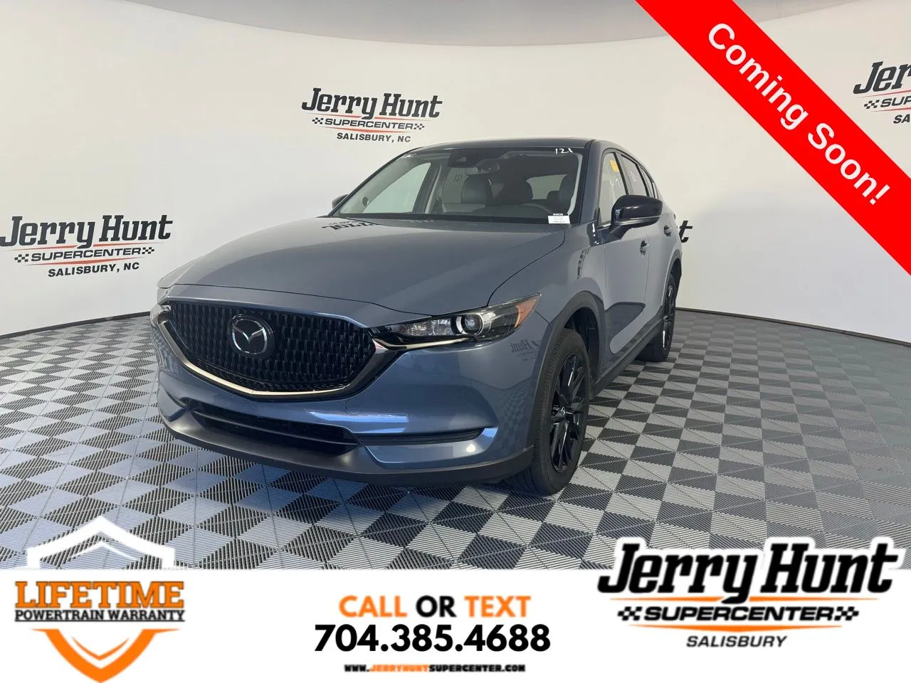 Gray 2021 Mazda CX-5 Carbon Edition for sale in Salisbury, NC