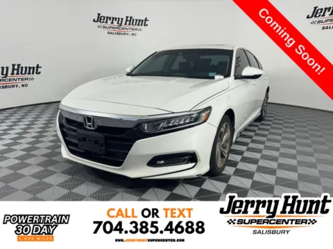 White 2019 Honda Accord EX-L for sale in Salisbury, NC
