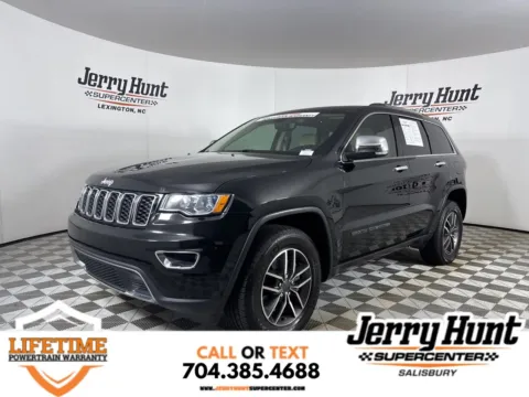 Black 2021 Jeep Grand Cherokee Limited for sale in Salisbury, NC