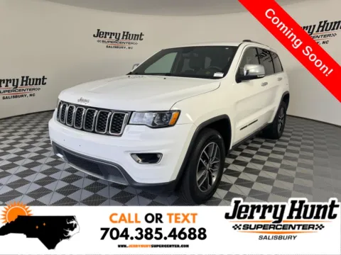 White 2017 Jeep Grand Cherokee Limited for sale in Salisbury, NC