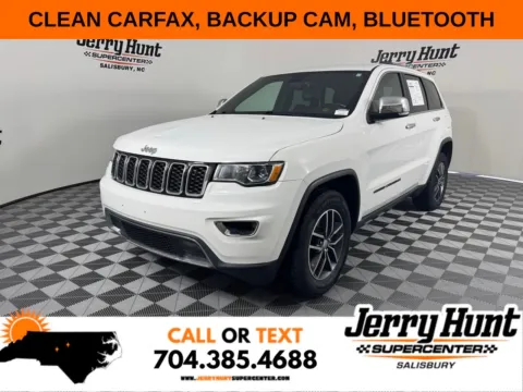 White 2017 Jeep Grand Cherokee Limited for sale in Salisbury, NC
