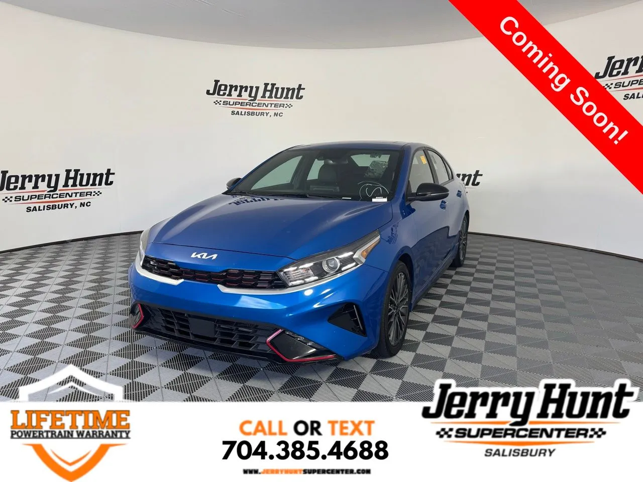 Blue 2024 Kia Forte GT-Line for sale in Salisbury, NC