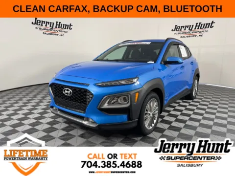 Blue 2021 Hyundai Kona SEL Plus for sale in Salisbury, NC