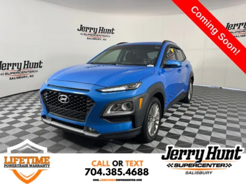 Blue 2021 Hyundai Kona SEL Plus for sale in Salisbury, NC