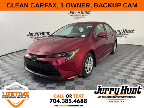 Red 2025 Toyota Corolla LE for sale in Salisbury, NC