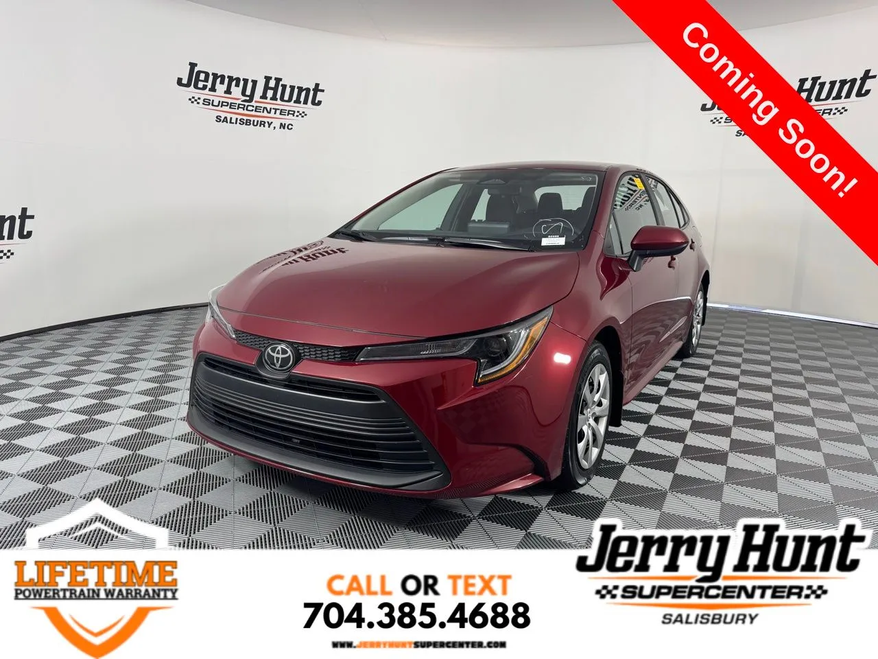 Red 2025 Toyota Corolla LE for sale in Salisbury, NC