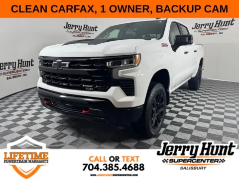 White 2025 Chevrolet Silverado 1500 LT Trail Boss for sale in Salisbury, NC