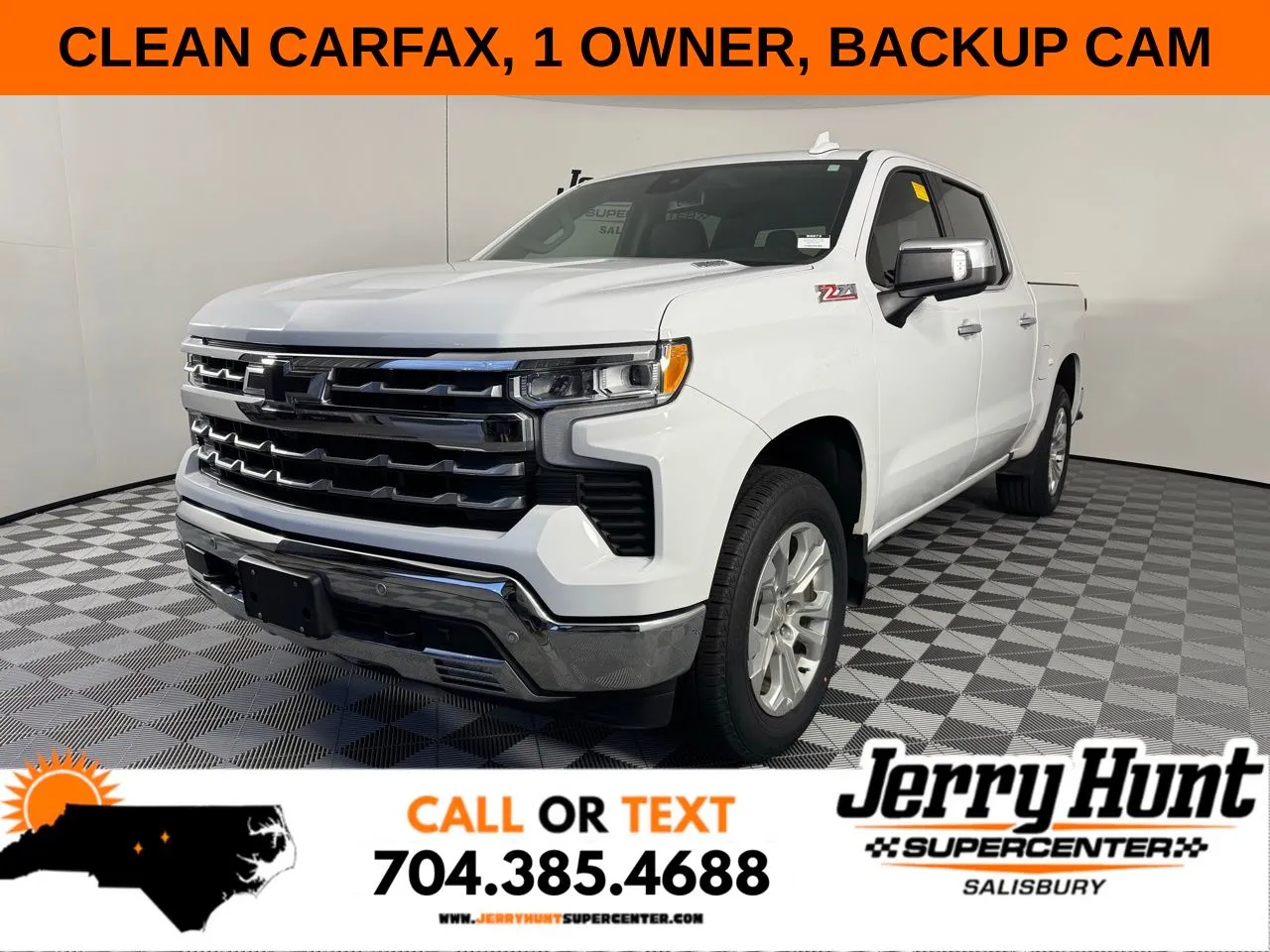 White 2024 Chevrolet Silverado 1500 LTZ for sale in Salisbury, NC
