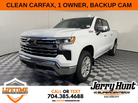 White 2024 Chevrolet Silverado 1500 LTZ for sale in Salisbury, NC