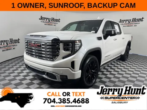 White 2022 GMC Sierra 1500 Denali for sale in Salisbury, NC