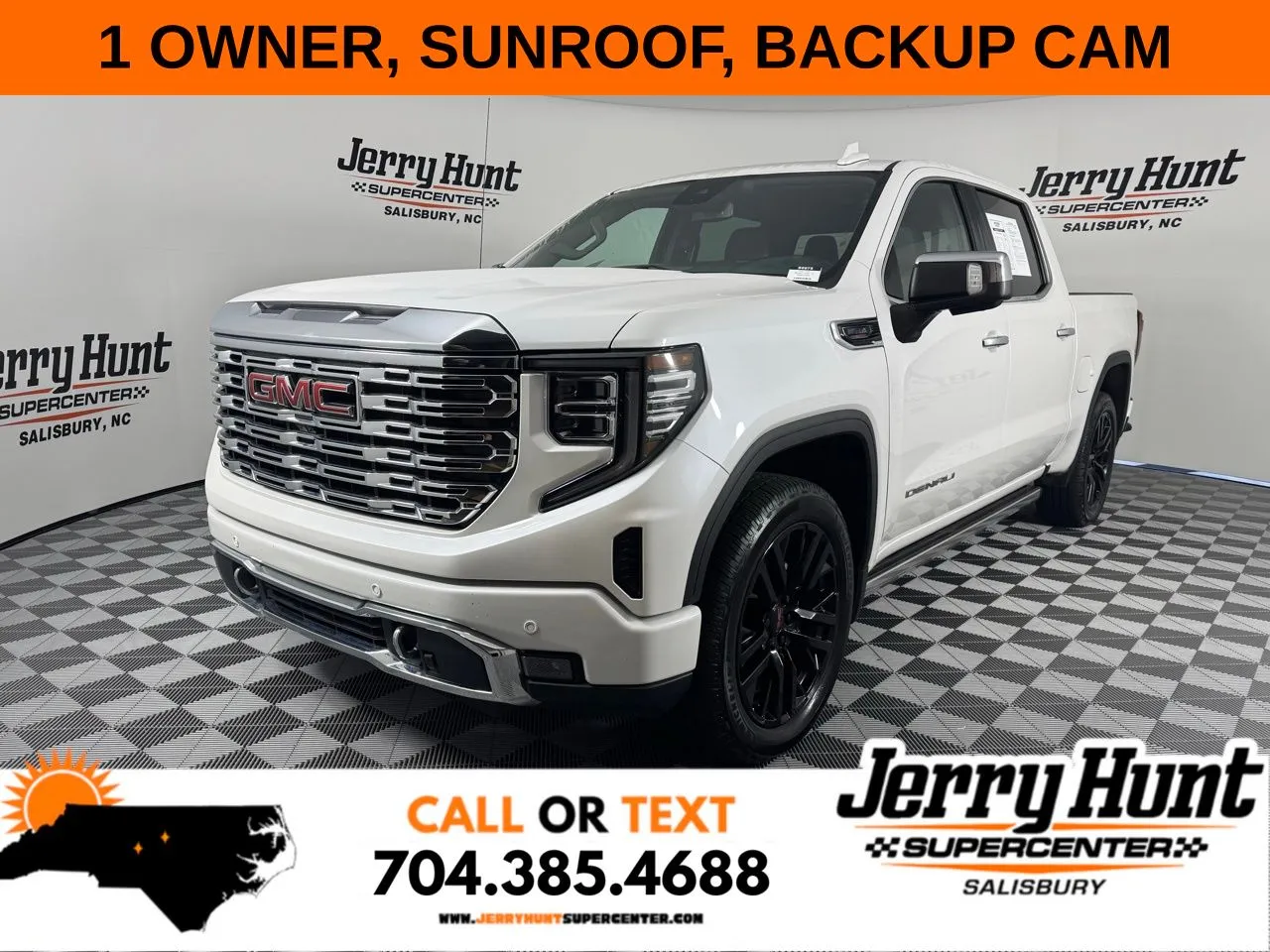 White 2022 GMC Sierra 1500 Denali for sale in Salisbury, NC