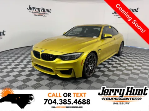 Yellow 2019 BMW M4 for sale in Salisbury, NC