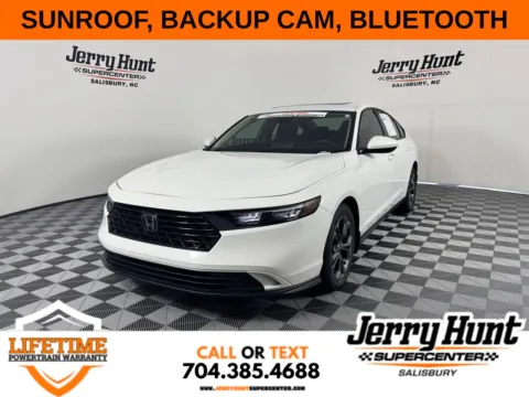 White 2023 Honda Accord EX for sale in Salisbury, NC