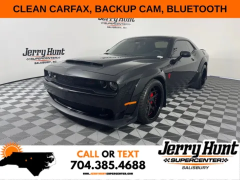 Black 2018 Dodge Challenger DEMON for sale in Salisbury, NC