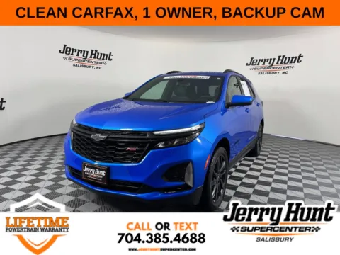 Blue 2024 Chevrolet Equinox RS for sale in Salisbury, NC