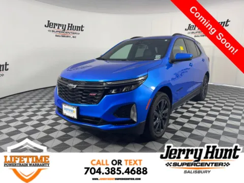 Blue 2024 Chevrolet Equinox RS for sale in Salisbury, NC