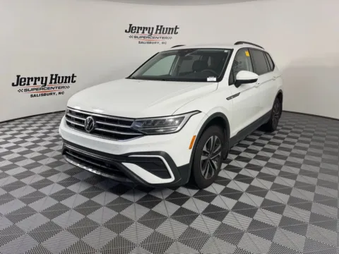 White 2022 Volkswagen Tiguan 2.0T S for sale in Salisbury, NC