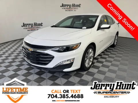 White 2022 Chevrolet Malibu LT for sale in Salisbury, NC