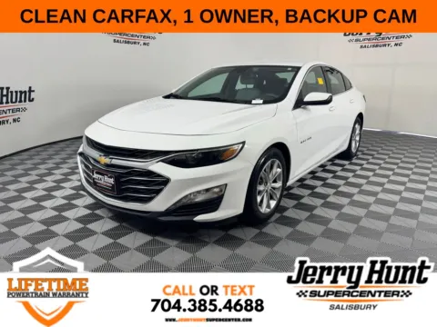 White 2022 Chevrolet Malibu LT for sale in Salisbury, NC