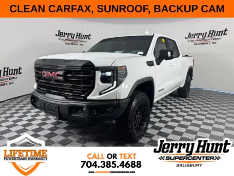 White 2023 GMC Sierra 1500 AT4X for sale in Salisbury, NC
