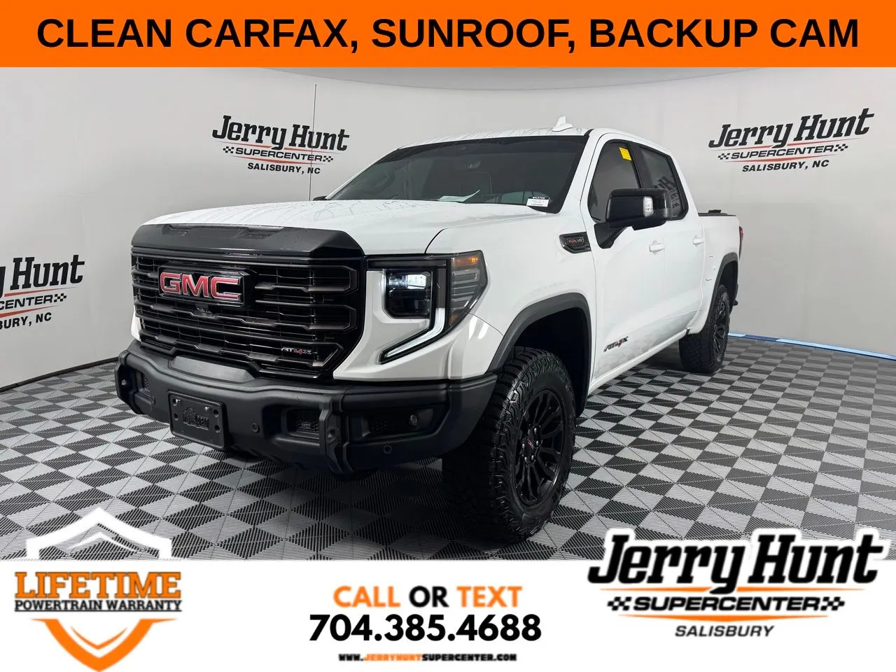 White 2023 GMC Sierra 1500 AT4X for sale in Salisbury, NC