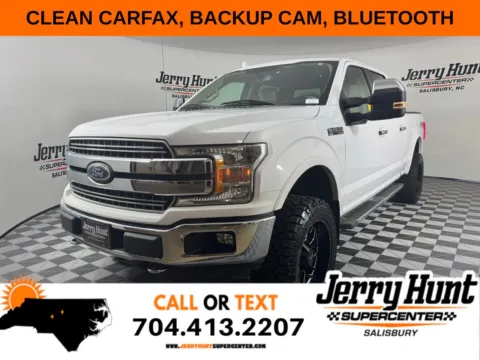 White 2018 Ford F-150 Lariat for sale in Salisbury, NC