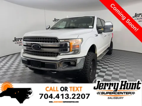White 2018 Ford F-150 Lariat for sale in Salisbury, NC