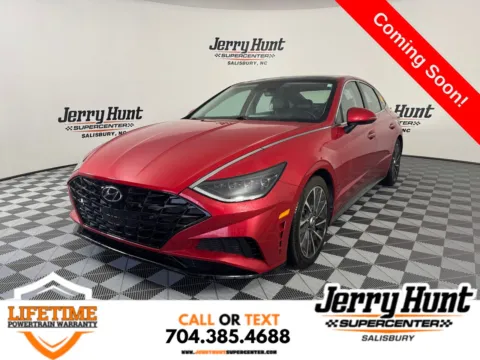 Red 2021 Hyundai Sonata Limited for sale in Salisbury, NC