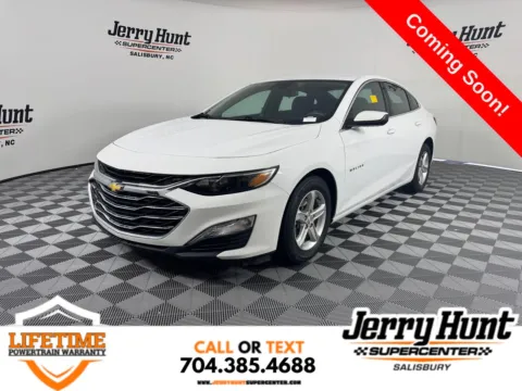 White 2023 Chevrolet Malibu LS for sale in Salisbury, NC
