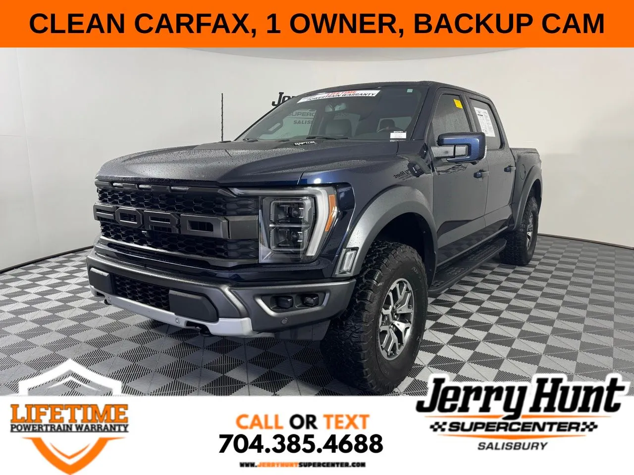 Ford Raptor Hunting Used 2023 Ford F-150 Raptor for sale in Salisbury, NC at Jerry Hunt ...