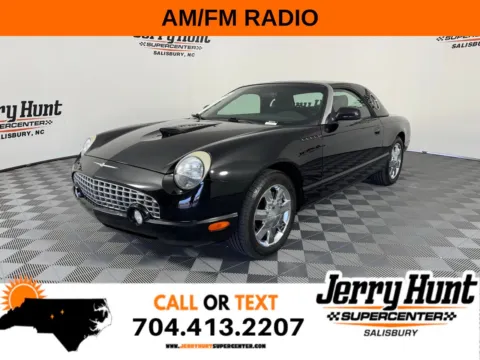 Black 2002 Ford Thunderbird for sale in Salisbury, NC