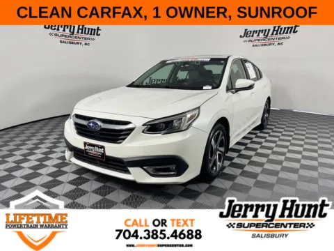 White 2022 Subaru Legacy Limited XT for sale in Salisbury, NC