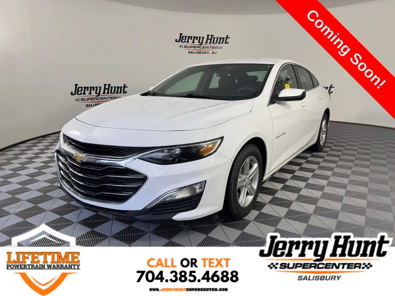 White 2024 Chevrolet Malibu LS for sale in Salisbury, NC
