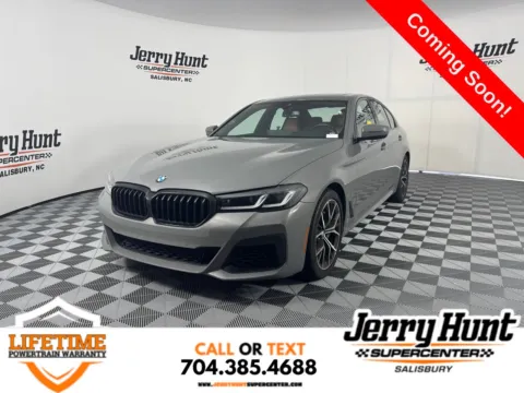 Gray 2022 BMW 5 Series 540i xDrive for sale in Salisbury, NC