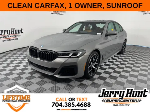 Gray 2022 BMW 5 Series 540i xDrive for sale in Salisbury, NC