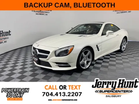 White 2016 Mercedes-Benz SL-Class SL 400 Roadster for sale in Salisbury, NC