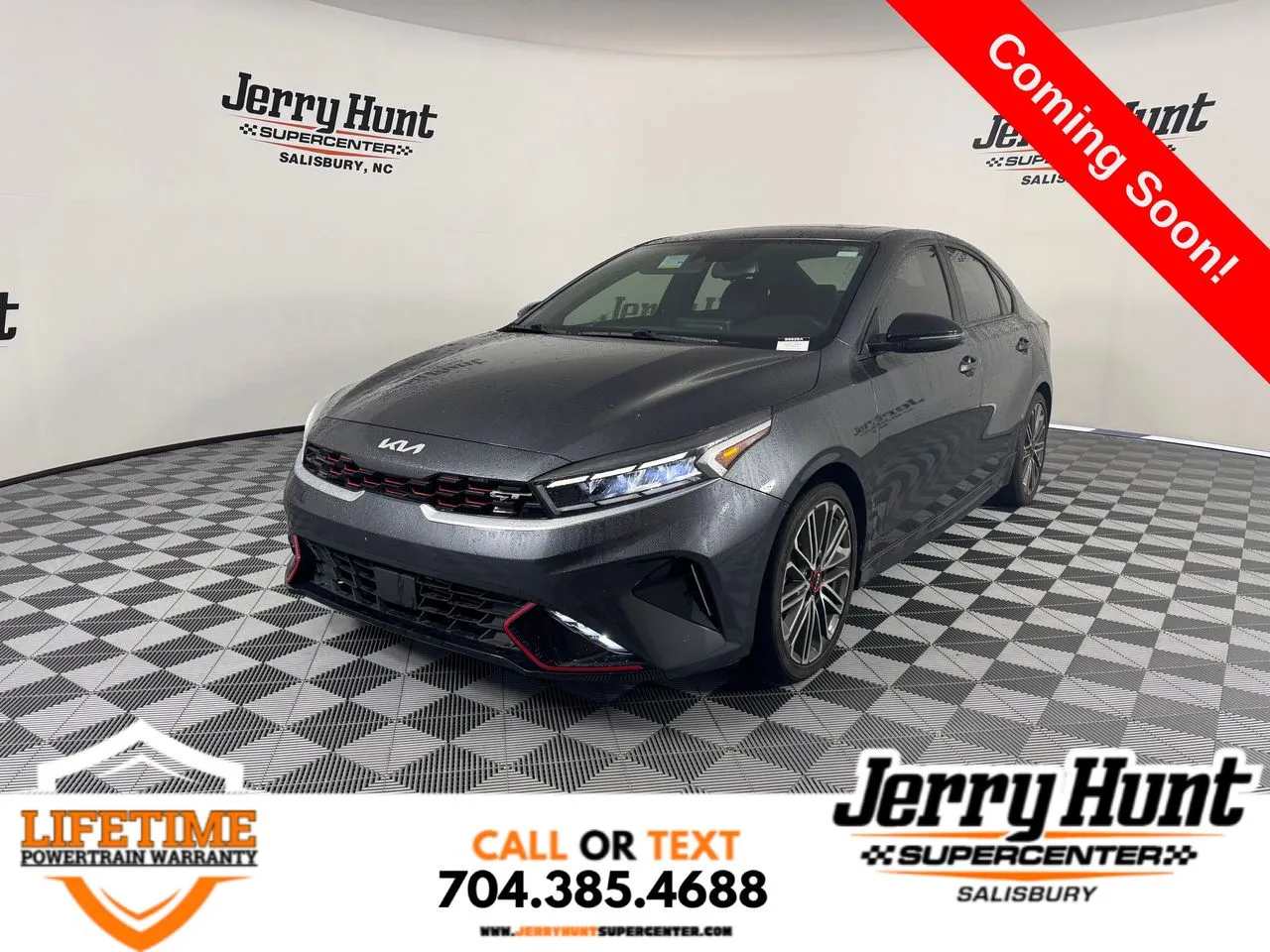 Gray 2022 Kia Forte GT for sale in Salisbury, NC