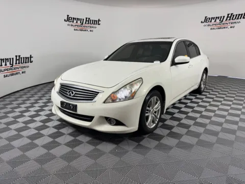 White 2011 INFINITI G37 X for sale in Salisbury, NC