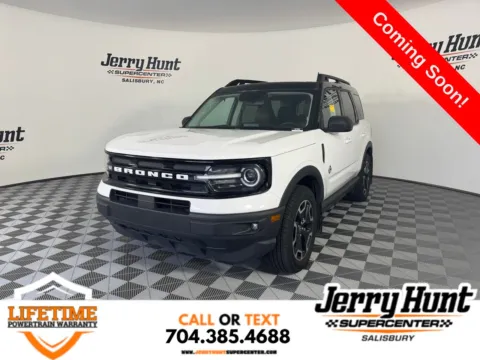 White 2022 Ford Bronco Sport Outer Banks for sale in Salisbury, NC