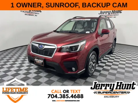 Red 2021 Subaru Forester Premium for sale in Salisbury, NC