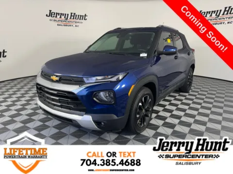 Blue 2022 Chevrolet TrailBlazer LT for sale in Salisbury, NC