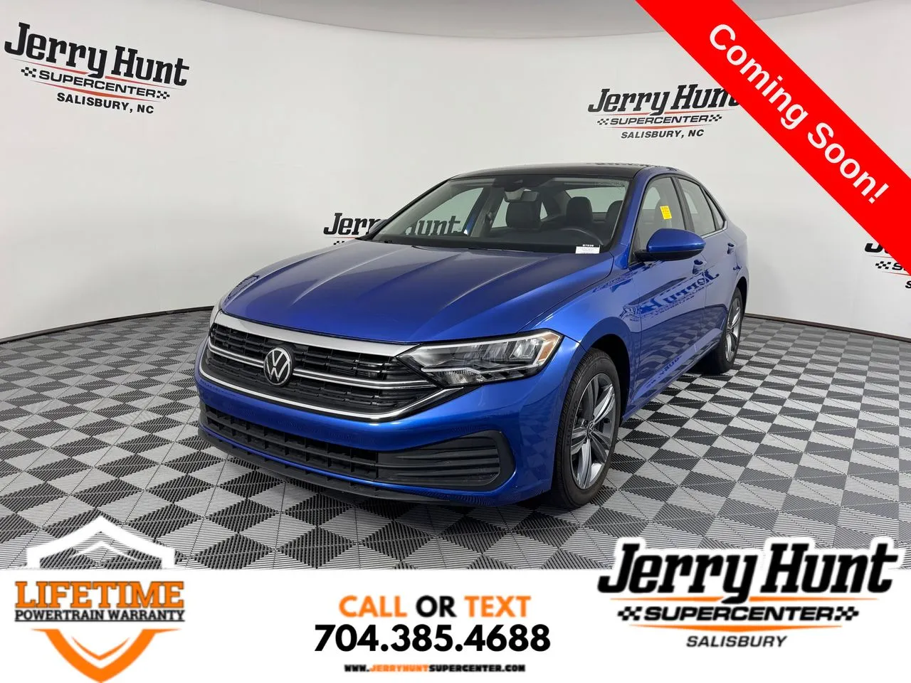 Blue 2024 Volkswagen Jetta 1.5T SE for sale in Salisbury, NC