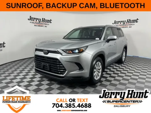 Silver 2024 Toyota Grand Highlander XLE for sale in Salisbury, NC