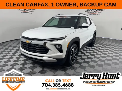 White 2025 Chevrolet TrailBlazer LT for sale in Salisbury, NC
