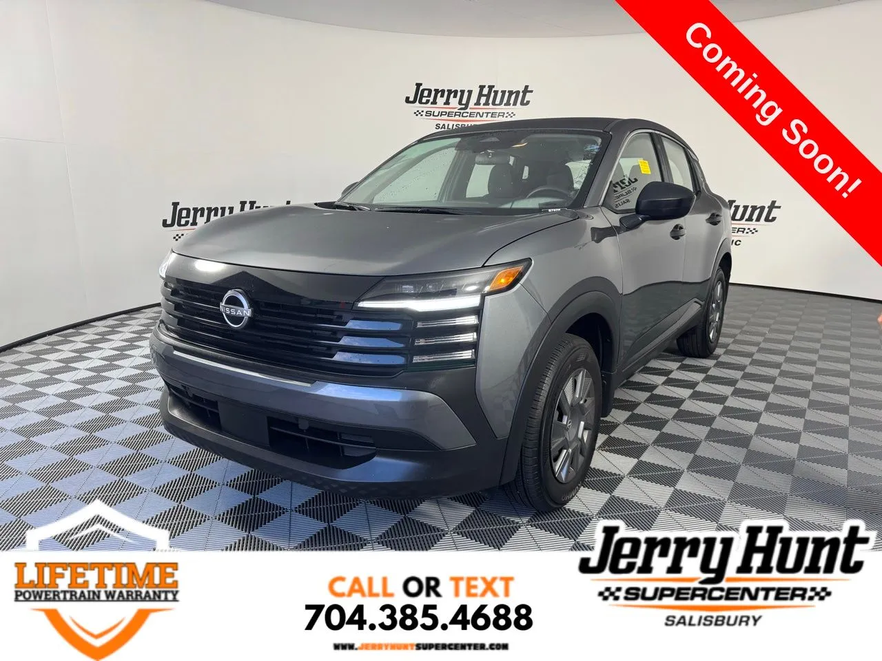 Gray 2025 Nissan Kicks S for sale in Salisbury, NC