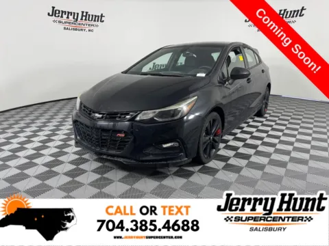 Black 2018 Chevrolet Cruze LT for sale in Salisbury, NC