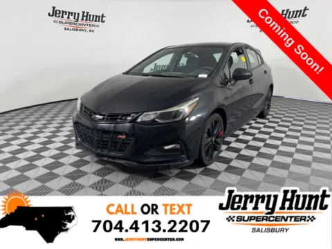 Black 2018 Chevrolet Cruze LT for sale in Salisbury, NC